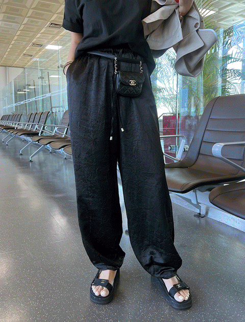 (2차)샤틴자가드팬츠-pants